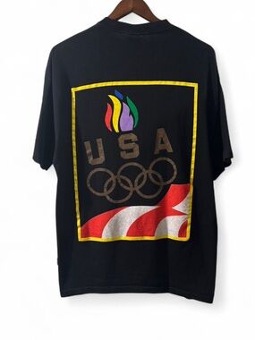 VTG 90s Men’s USA Olympic Single Stitch Graphic T-shirt Size Large